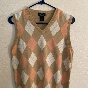 Brooks Brothers Women's Sweater Vest - Large